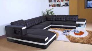 Leather Corner Sofa [upl. by Nnaitak]