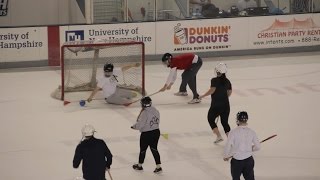 Broomball at UNH [upl. by Nevek]