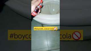 Boycott cocacola🚫 boycottcocacola boycottIsraeliproducts stopwaronGaza [upl. by Une]