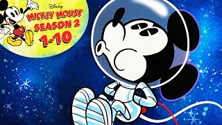 A Mickey Mouse Cartoon  Season 2 Episodes 110  Disney Shorts [upl. by Olympium]