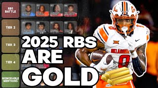 2025 Rookie Running Backs will CHANGE EVERYTHING in Dynasty Rankings [upl. by Schoenberg]