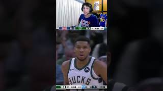 Giannis carreo en el overtime nba basketball baloncesto [upl. by Sams510]