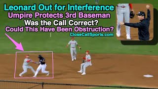 Interference Call Ends Tigers 8th But Did Umpire Protect the Correct Phillies Fielder [upl. by Annaek]