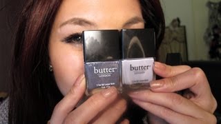 Butter London nail polishes Review [upl. by Heater]