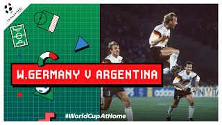 West Germany 10 Argentina  Extended Highlights  1990 FIFA World Cup [upl. by Ttegirb]