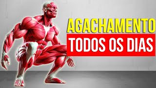 Isso é o que acontece com o seu corpo se você Agachar TODOS OS DIAS [upl. by Aihsel]