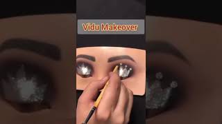 black smokey eye  black smokey eye  smokey eye tutorial  smokey eyessmoky eyes [upl. by Edina375]