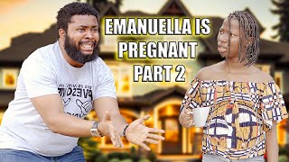 Living With Dad  Pregnant Ella Part 2  Mark Angel Comedy [upl. by Meekahs]