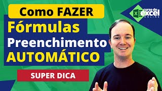 Excel  Fórmulas e Preenchimento Automático no Excel [upl. by Nikaniki]