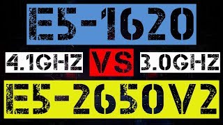 XEON E51620 VS E52650 v2 [upl. by Namyac]