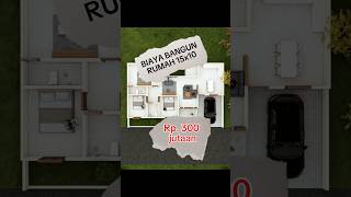 Denah rumah 15x10 [upl. by Nicoli]