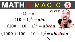 Amazing Maths Tricks 5  Shorts [upl. by Eleahcim]