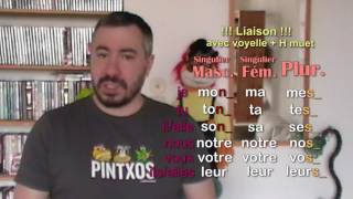 Ladjectif possessif mon ma mes ton ta  Apprendre le français  cours de grammaire [upl. by Bamby]