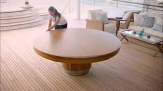 Expandable Round Dining Table [upl. by Yelyk]