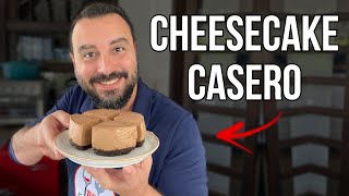 ¡Cheesecake de Chocolate sin Horno  Receta Fácil y Rápida [upl. by Aihseym]