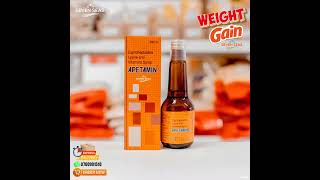 APETAMIN SYRUP Weight Gain Syrup amp Appetite Booster  Adults amp Children [upl. by Fabe]