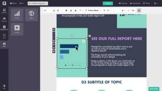 Piktochart Tutorial A Simple Guide to Piktochart for Beginners 2022 New Version In Description [upl. by Gnek699]