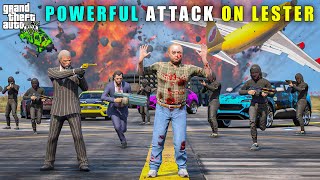 GTA 5  PETERS POWERFUL ATTACK ON LESTER  BB GAMING [upl. by Berl]