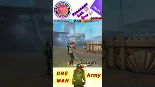 Custom Match With Jockers  ONE MAN FIGHT  4 vs 4  freefire shortsfeed ffshortsfeeds ffshorts [upl. by Ranjiv]