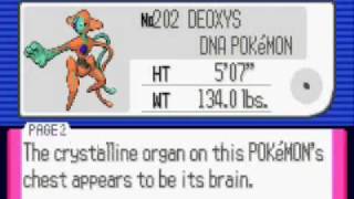 Catching Deoxys on Ruby old [upl. by Otrebireh]