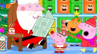 Peppa Pig en Español  La primera Navidad de Peppa  Pepa la cerdita [upl. by Ahsinehs]