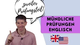 Mündliche Abiturprüfung Englisch  Beispielfragen und Tipps  2 Prüfungsteil  Abitur 2024 [upl. by Konyn]