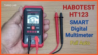 HABOTEST HT123 SMART Digital Multimeter [upl. by Arretnahs780]