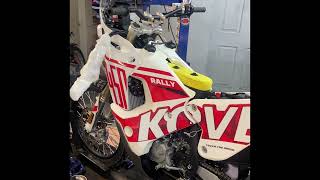 Kove 450 Rally uncreate and start of PDI [upl. by Lodovico]