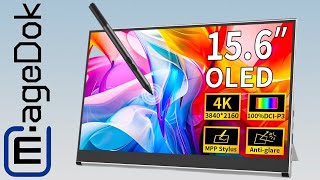 Magedok 156quot Oled 4K Portable Gaming Monitor Is INSANE [upl. by Lorianna]