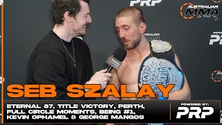 Seb Szalay  Winning The Eternal 145lb Title amp Grand Prix 7000 Freestyle MMA amp Whos Next [upl. by Cut]