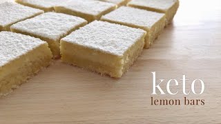 Keto Lemon Bars [upl. by Sidalg611]