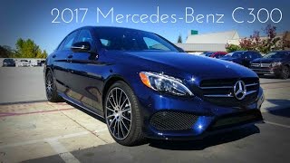 2017 MercedesBenz C Class C300 20 L Turbo 4Cylinder Review [upl. by Ahsemed192]