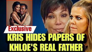 Kris Jenner CAUGHT Hidding Official Khloe Kardashian REAL FATHER Documents [upl. by Marigolda]