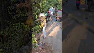 Horrible Accident in Murree today 😢 viralvideo foryou youtubeshorts mountains honda [upl. by Adihaj]