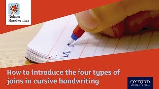 How to introduce the four types of joins in cursive handwriting [upl. by Esiocnarf]