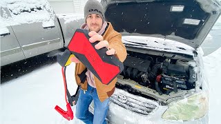 How to Jump Start Your Car with a Portable Jump Starter [upl. by Shell]