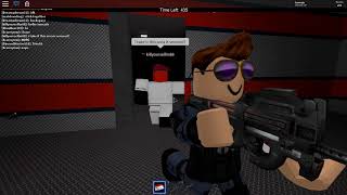 Roblox Containment breach scp security deparment gameplay [upl. by Naesyar]