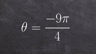 Finding two coterminal angles both negative [upl. by Spark]