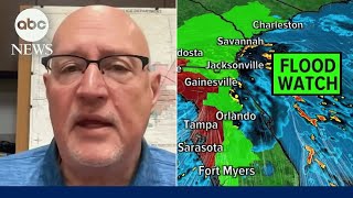 Gainesville mayor discusses Hurricane Debby making landfall in Florida [upl. by Sunda]