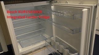 Bosch KUR15A50GB Integrated Larder Fridge [upl. by Nibbor]