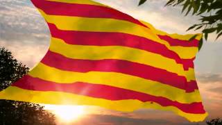 National Anthem of Catalonia  Els Segadors Himne Nacional de Catalunya [upl. by Melone]