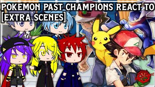 Pokemon Past Champions React to Ash part 1 and 2 with extra scenes [upl. by Etem]