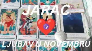 JARAC ♑ Luda ljubav 💞🍀✨ LJUBAV U NOVEMBRU TAROT [upl. by Horan]