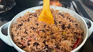 Recetas Dominicanas Cómo Hacer Moro de Habichuela Negra al Estilo Dominicano😋 [upl. by Nivert793]