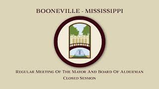 City Of Booneville MS  City Meeting [upl. by Florie221]