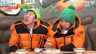 Lee kwangsoo eating hot potatoes [upl. by Aical]