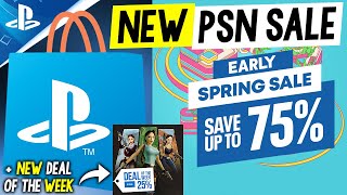 NEW PSN SALE LIVE NOW EARLY SPRING SALE  MASSIVE NEW PSN SALE SOON [upl. by Nitsrek]