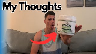 Double wood Creatine Monohydrate Powder Review [upl. by Didi707]