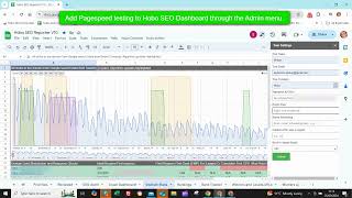 Google Pagespeed testing in Hobo SEO Dashboard [upl. by Srevart]