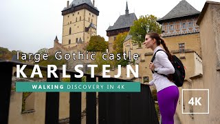 KARLSTEJN 4K  Large gothic castle [upl. by Savell440]